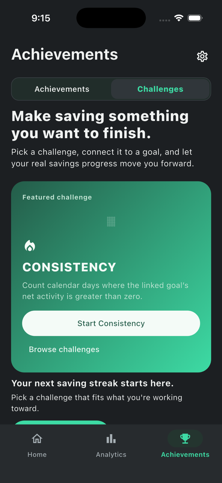Centward savings Challenges in dark mode